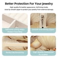 thumbnail image 3 of Shell Travel Portable Square Organizer Box: Earring Organizer & Jewelry Display for Girls and Women, 3 of 6