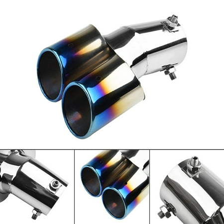Polished Stainless Steel Car Suv Exhaust Pipe Tip Tail Muffler Cover Car Styling Walmart Canada