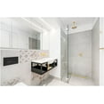 thumbnail image 4 of Luxe Linear Drains SP-60-CH 60" Square Pattern Grate Linear Shower Drain - Champagne, 4 of 5