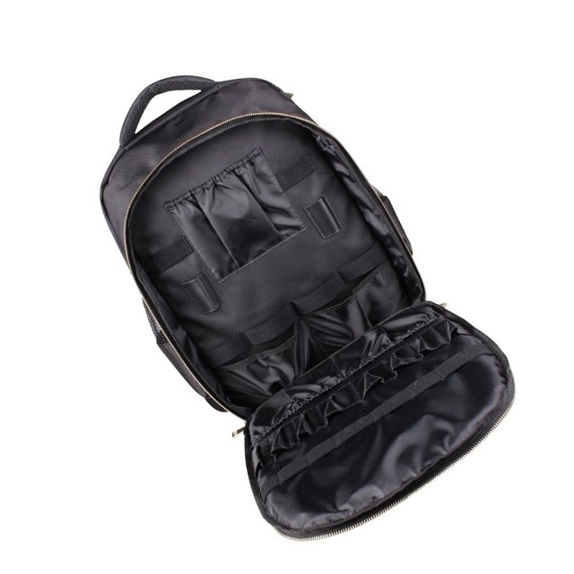 Jumpingount de peluquería resistente y duradera negra para de peluquería multiusos de viaje Mochilas