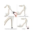 thumbnail image 4 of INSPIRE CHIC Women's Shoes Repair High Heels Tips Tap Lift Stiletto Dowel Black, 4 of 6
