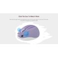 thumbnail image 4 of Souris Sans Fil 2.4GHz Forme de Hamster Mignonne Sans Bruit Portable Optique 1200DPI USB Souris Sans Fil pour PC Ordinateur Portable Notebook MacBook Cadeau pour Enfants Filles, 4 of 7