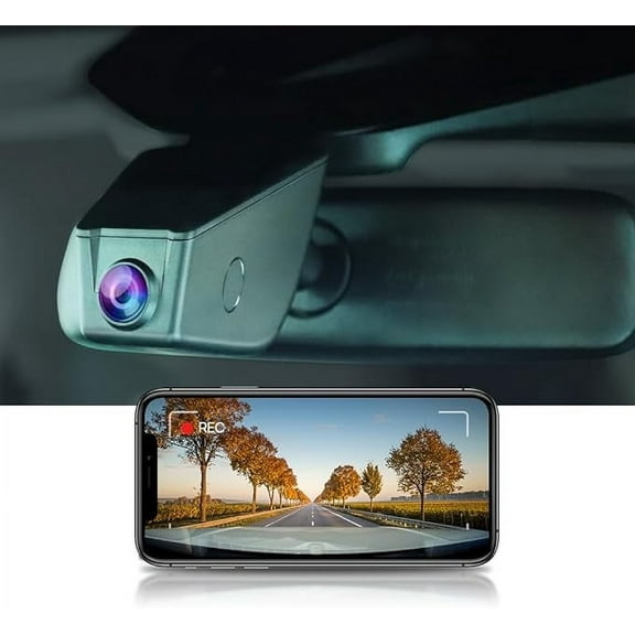 Fitcamx 4K Dash Cam Suitable for Ford Expedition 2018-2024 XL XLT Limited Platinum King Ranch MAX (HD2-6275), 64GB Card