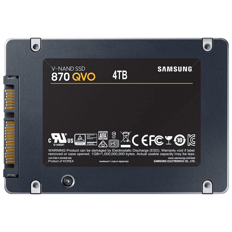 Samsung 870 QVO 4TB SATA 2.5インチ Amazon | Samsung 870 QVO 4TB SATA 2.5インチ 内蔵ソリッド