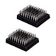 thumbnail image 5 of 2 cepillos de limpieza para parrilla, limpiadores de barbacoa portátiles y compactos para exteriores, accesorios para asar en la cocina del hogar., 5 of 9
