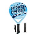 thumbnail image 1 of S SERENABLE Padel Racket Comfortable Grip Paddle Tennis Racquet for Gym Matches Teenager Blue, 1 of 9