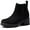 Black Heel, variant on Women's Platform Chelsea Boots Chunky Block Heel Booties Slip on Ankle Boots for Ladies