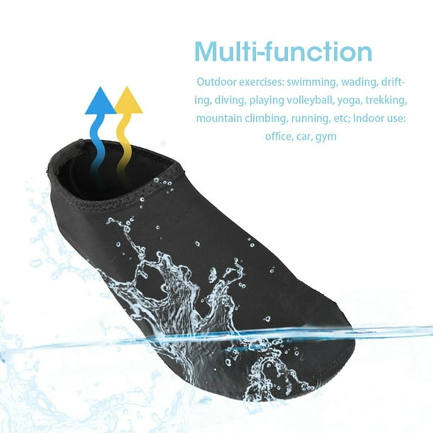 Calcetines De Agua Antideslizantes Con Suela De Nailon + Spandex + Goma, Zapatos De Natación, Adultos Para Mujeres ANGGREK Otros
