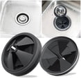 thumbnail image 3 of Saim  2PCS  Kitchen Sink Strainer Rubber Stopper Removable Kitchen Sink Garbage Disposal Drain Stopper for 3-1/2 Inch Sinks, 3 of 8