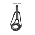 thumbnail image 2 of 2.2mm Tube Dia Stainless Steel Fishing Rod Tips Repair Kit Ring Guide, 3 Pack, 2 of 6