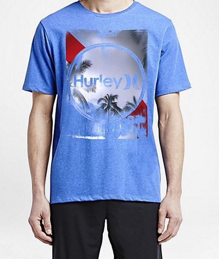 blue hurley shirts