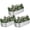 Silver, variant on INNO STAGE Raised Garden Bed Kit Oval Rustproof Metal 3 Pack 4x2x1ft