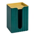 thumbnail image 1 of Soporte creativo para caja de pañuelos montado en la pared, caja de almacenamiento de pañuelos con estante de almacenamiento, 1 of 6