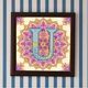 thumbnail image 4 of Pintura de diamante 5D DIY Taladro parcial con forma especial Letra U Datura Kit 30x30cm, 4 of 9