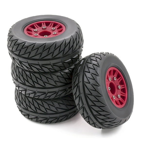 Yeacher RC Car Tires 4pcs Replacements for 12MM 14MM 17MM ARRMA Traxxas HSP Tamiya HPI