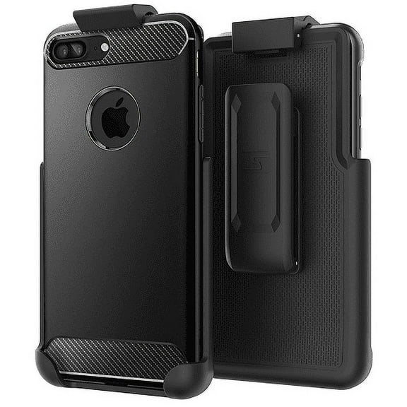 Belt Clip Holster for Spigen Rugged Armor - iPhone 8 Plus 5.5" (case not included) by Encased