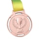 thumbnail image 3 of Medalla de antorcha de recuerdo, aleación de zinc, premio deportivo de competición con correa (cobre)., 3 of 6