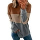 thumbnail image 1 of Gibobby Sudadera sin capucha y ocio para mujer, Tops sueltos, suéter informal, sudaderas cómodas a la moda para mujer, blusas de manga larga, camisas para mujer (Café, XXL), 1 of 4