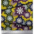 thumbnail image 3 of Soimoi Poly Georgette Fabric Artistic Floral Print Sewing Fabric Yard 52 Inch Wide, 3 of 3