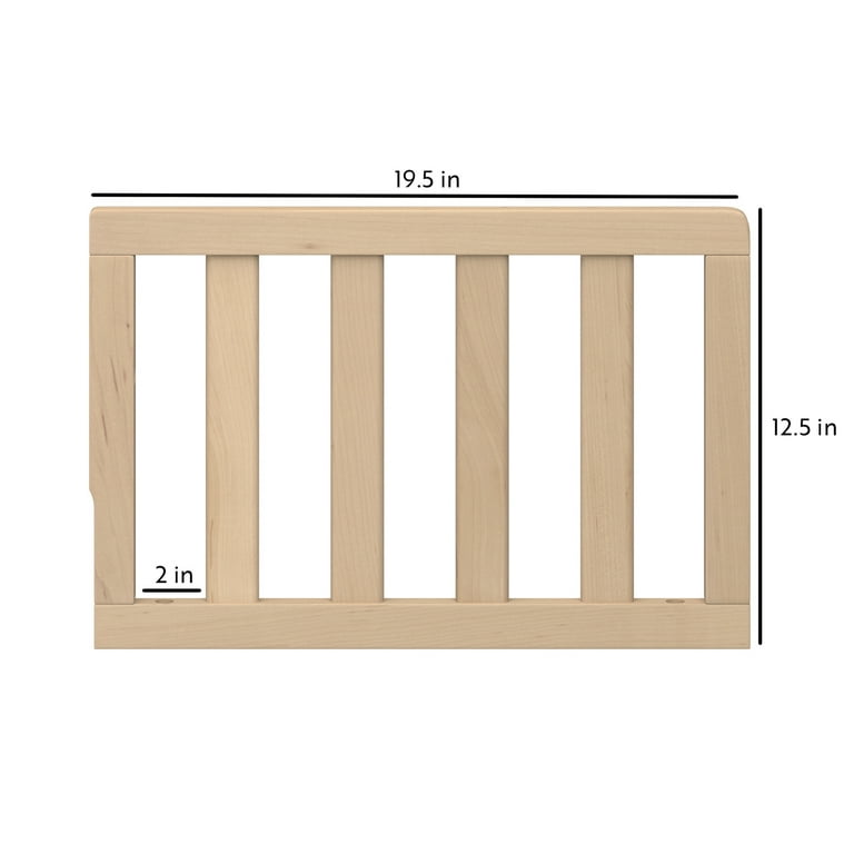 Graco Toddler Safety Guardrail Slats Driftwood Walmart