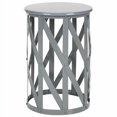 thumbnail image 2 of SAFAVIEH Bertram Contemporary Solid Metal Stool, Grey, 2 of 2