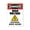 W02, variant on BTFSigns 6x8 Inches Metal Sign,Danger - High Voltage, Electrical Shock Hazard Sign Aluminum Sign,Warning Sign,Fade Resistant,Rustproof,Multicolor Outdoor/Indoor Use