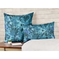 thumbnail image 2 of Vargottam Lumbar Pillow Cover - Decorative Pillow Covers 24x12 Inches, Printed Teal Blue Theme Pillowcase, Decorative Lumbar Cushion Covers, 2 of 4