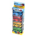 thumbnail image 1 of 4 Pcs Jouets Petit Bus Tayo, Ensemble de Jouets Voiture Petit Bus Tayo, Mini Voitures à Rétrofriction pour Amis Mini (Tayo Rogi Gani Rani) [xh] Grand Bus 4 Pcs, 1 of 4