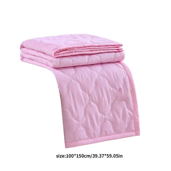 Summer Quilt, Skin-friendly Plain Printed Washed Cotton Ventilation Quilt Lightweight Quilt for Summer Ultra-Soft Microfiber Modern Style