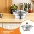 thumbnail image 3 of Mobestech Stainless Steel Korean Noodle Cooker Pot with Lid, Fast Heating for Soup, Rice, Stews, and Hot Meals, 3 of 8