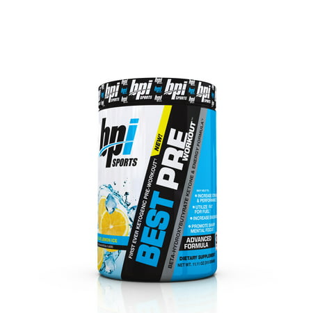 BPI Sports Best Pre Workout Pre Workout Blue Lemon Ice, 30 (Best Workout For Boobs)