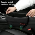 thumbnail image 3 of 2 Pack Car Seat Gap Filler Organizer, Leather Car Side Seat Storage Pocket, Universal Fit for Car Blocker Between Seats Gap Filler, 3 of 6
