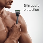 Schick Hydro Sensitive 5 Blade Razor for Men, 1 Razor Handle with 3 Refills