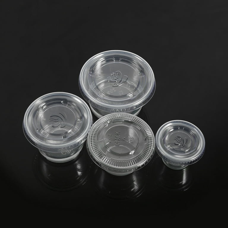 2 Oz 4 Oz Dipping Chili Take out Plastic Disposable Sauce Cups with Hinged  Lid - China Sauce Cup and Sauce Cups with Hinged Lid price