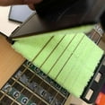 thumbnail image 1 of 2pcs Home Guitar String Cleaner Maintenance Care Fingerboard Cleaning Cloth Bass, 1 of 7