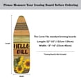 thumbnail image 6 of HELLHERO Sunflower Ironing Board Protector Cover Polyester Suitable for Steam Irons Resists Scorching One-Piece Cover Adjustable Straps 15" x 54", 6 of 6