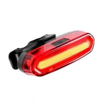 USB Rechargeable Bike Tail Light LED Warning Bicycle Rear Light IPX6 Waterproof for Helmet2Xk7085