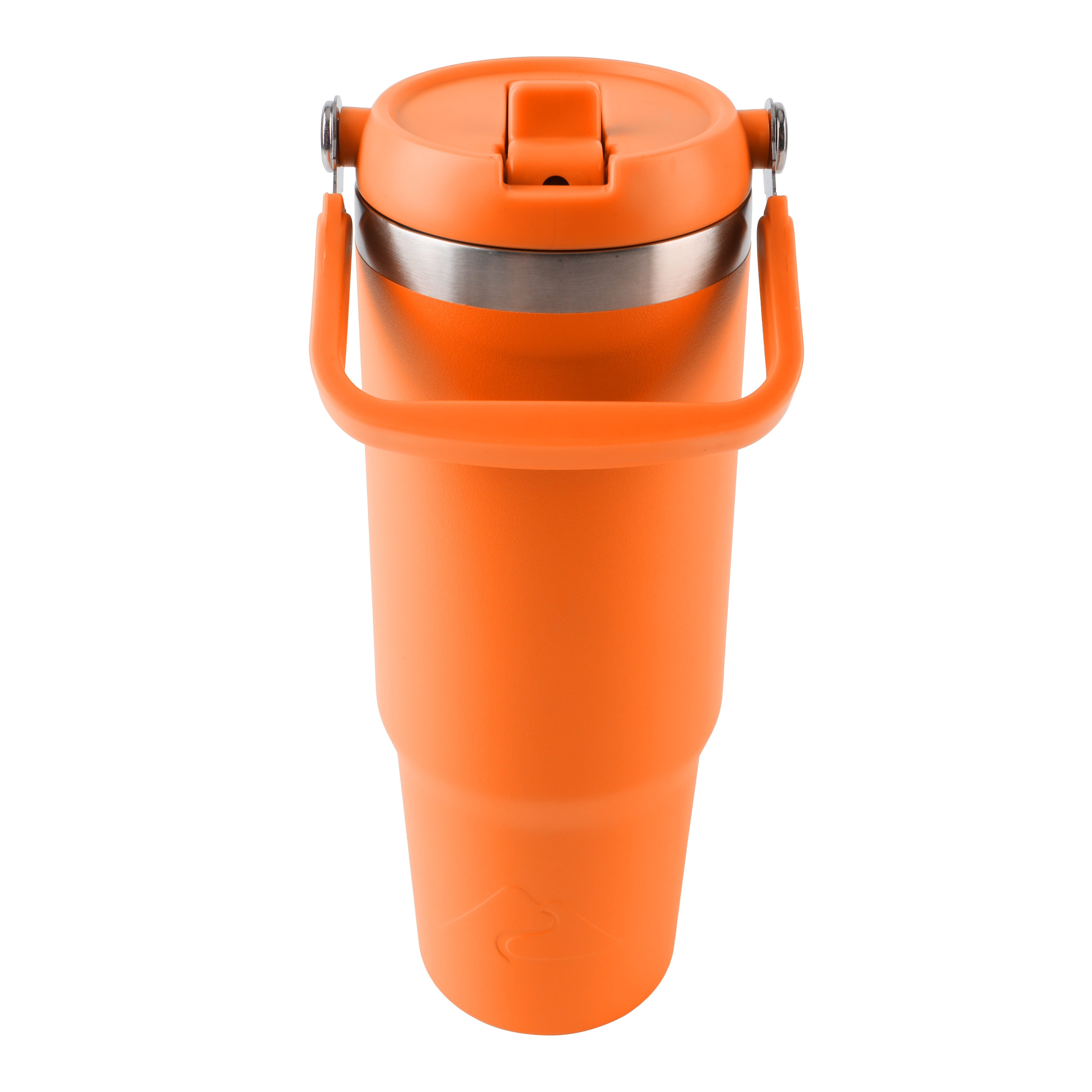 Ozark Trail 30 oz Stainless Steel Insulated Swivel Tailgating Tumbler, Orange