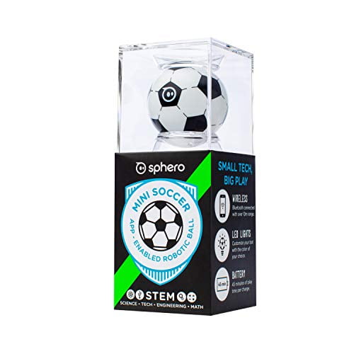 Sphero mini Soccer プログラミングおもちゃ ＆完全ガイドセット Sphero Mini Soccer: App-Enabled Programmable Robot Ball - STEM
