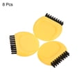 thumbnail image 3 of Uxcell Mini Golf Club Brush Portable Pocket Dust Groove Cleaner Yellow 8 Pack, 3 of 5