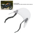 thumbnail image 4 of Motorcycle Windshield, Motorcycle Wind Deflector Windscreen, Fairing Front Flyscreen with Headlight Mounting Bracket for CL250 CL300 CL500 CMX 250 CM 250, 4 of 7