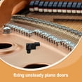 thumbnail image 3 of OHOIOLLA 2Ud Clip Reparador Para Puerta De Piano Color Negro Ideal Para Estudios Y Con Uso, 3 of 8