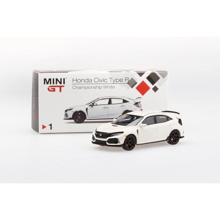 ミニカー MINI GT Honda Civic Type R FK8 LH&RH Mini GT 1/64 2018 Honda Civic Type R (FK8) TSM Model Diecast Car