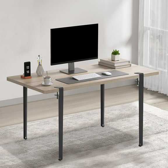 Adjustable Table Legs Table Clamp Legs F-shaped Table Legs 71cm/28in BLACK For Dining Tables, Computer Tables