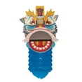 thumbnail image 3 of HILABEE Chinese Spring Festival Lion Dance DIY Crafts , Lion Dance Blessing Gift Cute 2024 Chinese New Year Decoration for Holiday Blue, 3 of 7