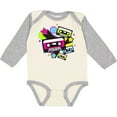 thumbnail image 3 of Inktastic The 80s Cassette Tapes Boys or Girls Long Sleeve Baby Bodysuit, 3 of 5