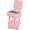 Pink, variant on Mteryoing Modern Upholstered Vanity Stool with Hidden Storage and Collapsible Backrest, Compact Sherpa Makeup Seat Ottoman for Bedroom Dressing Table, White/Pink