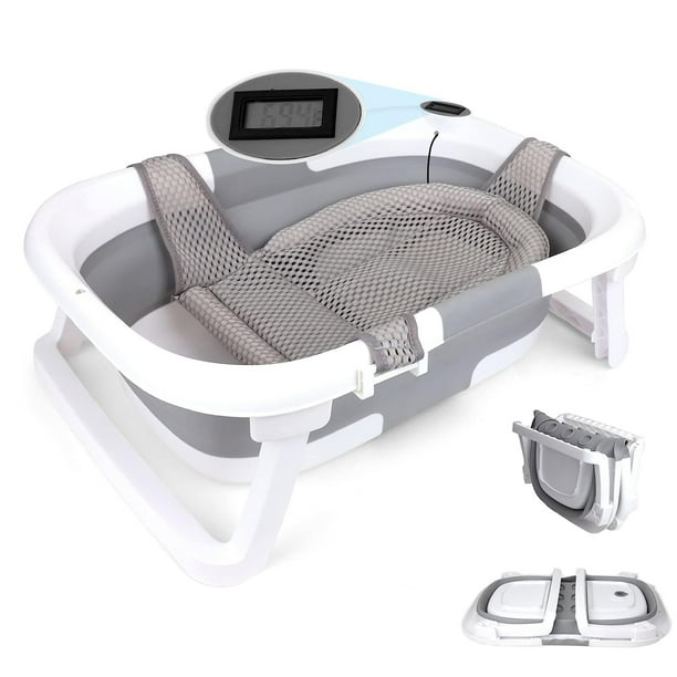 Prociv Foldable Baby Bathtub for Infants to Toddler,Portable Travel