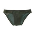 thumbnail image 5 of khonts,Men's Brief Sexy Mesh Low Waist Underwear U Convex Pouch Fun Breathable Underpants Green XL, 5 of 5