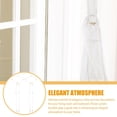 thumbnail image 3 of KALLORY 2Ud Abrazadera Ajustable Para Con Adorno De Doradas, 3 of 8